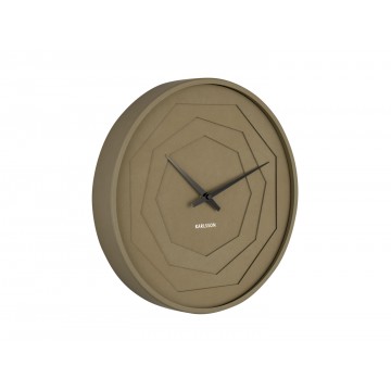 Nástenné hodiny Karlsson KA5850, machovo zelená 30cm 